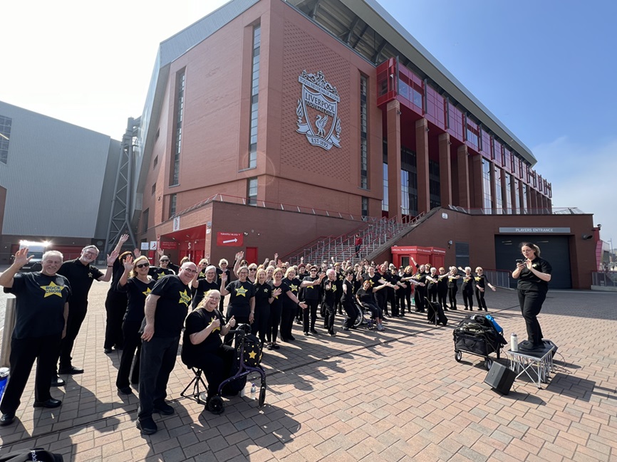 Run For The 97. Rock Choir Liverpool Pic by Erica Dillon