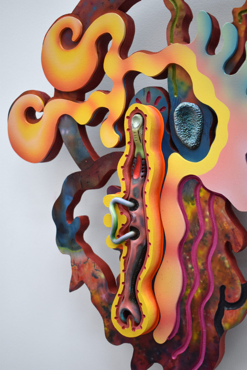 Up level hallucination (detail) Paddy Gould and Roxy Topia, 2022. Image provided by Bluecoat