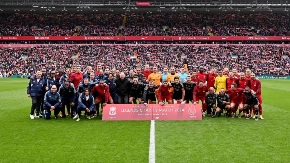 Supporters raise close to £1.2 million for LFC Foundation at Legends Charity Match