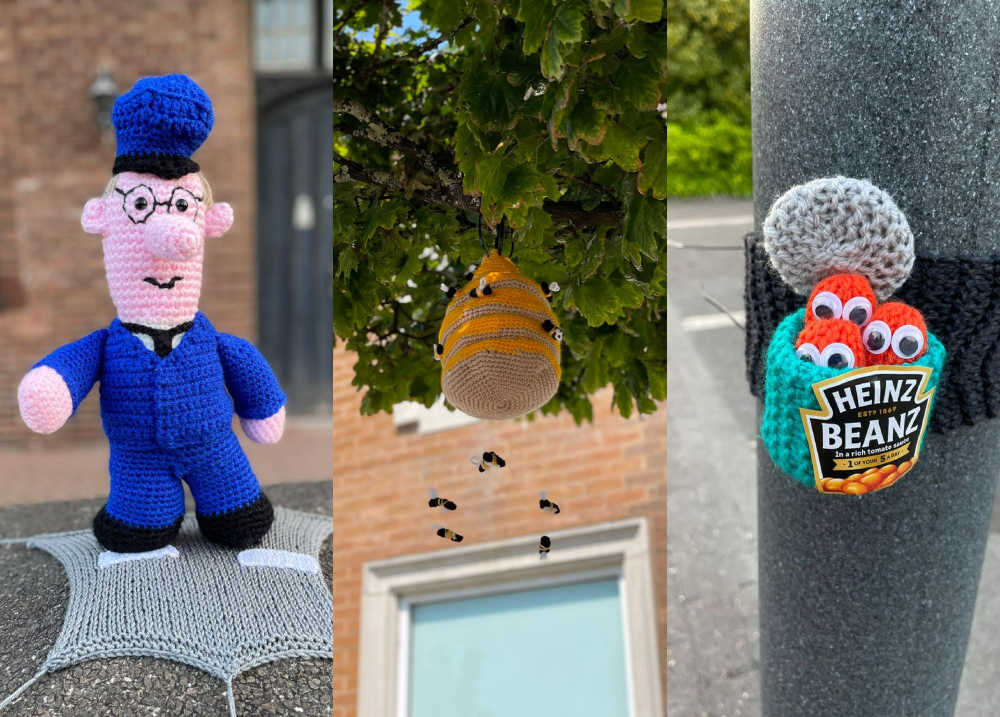 International Yarn Bombing Day Returns to Formby Village