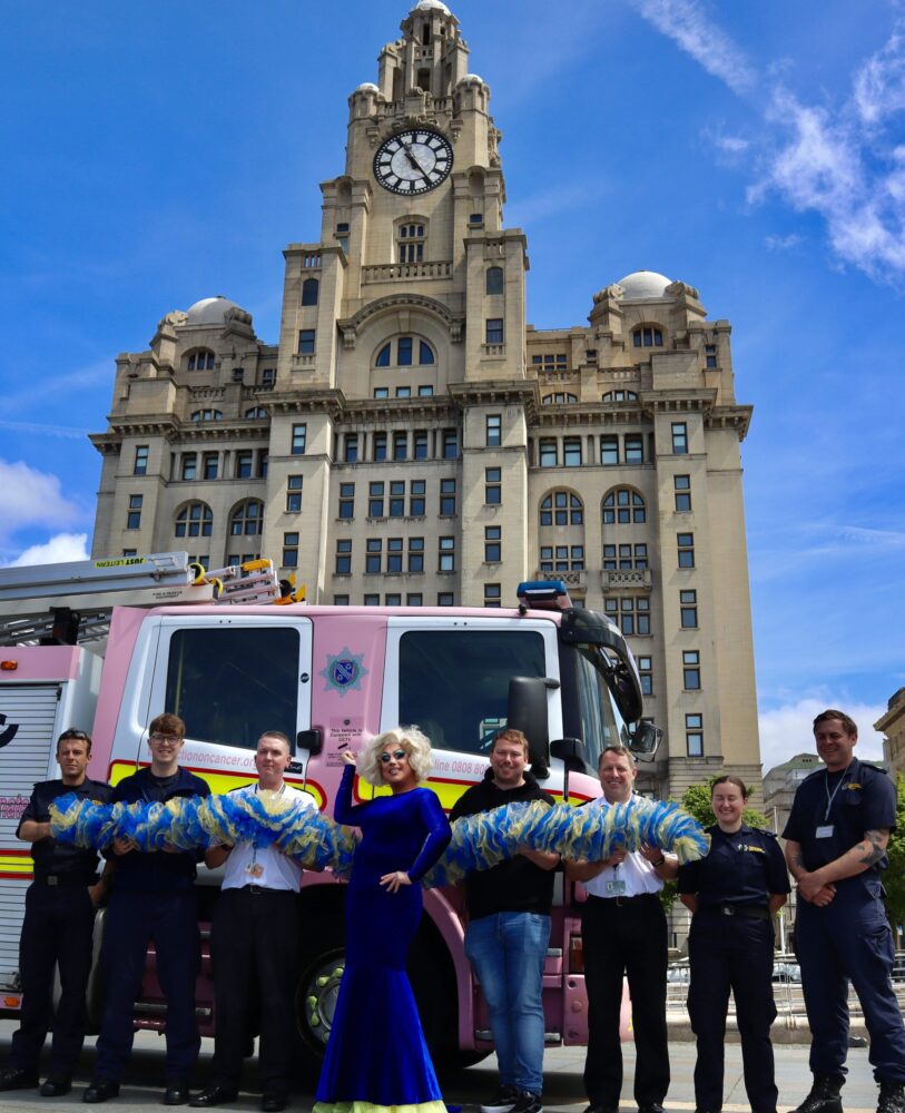 Liverpool Pride and British Firefighter Challenge