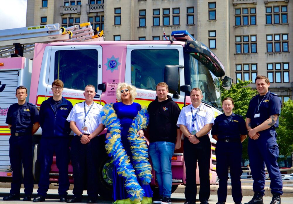 Pride in Liverpool and British Firefighter Challenge