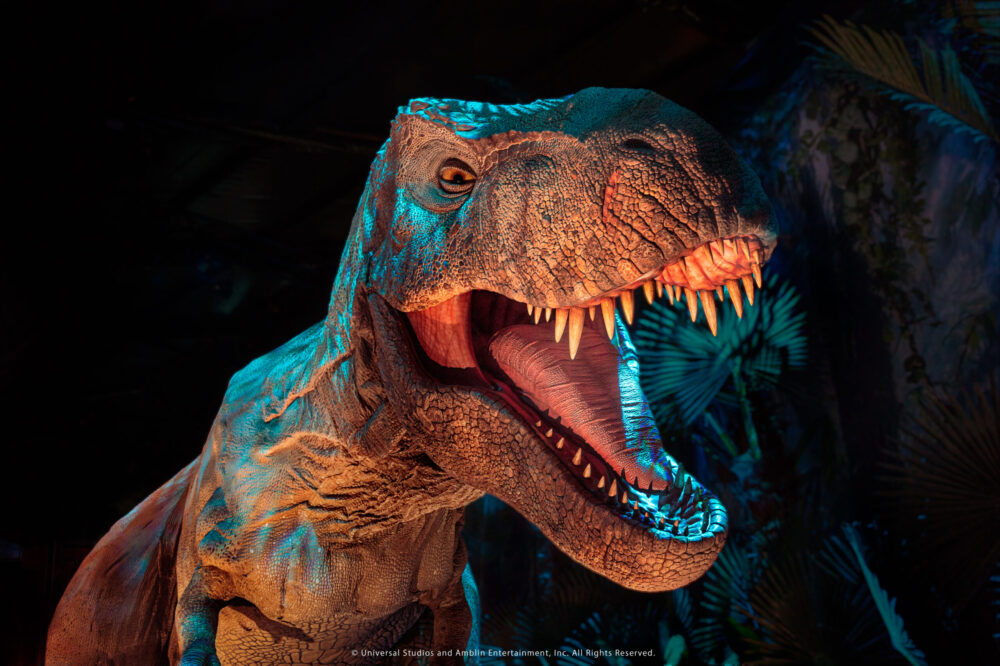 T Rex. Credit: Jurassic World: The Exhibition / Universal Pictures.
