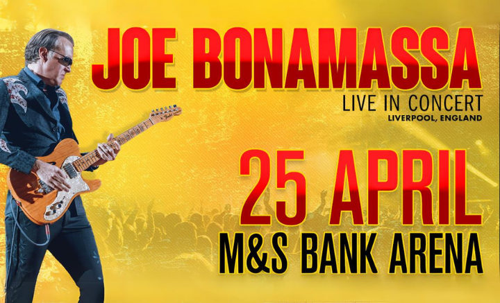 Joe Bonamassa - M&S Bank Arena - Music - The Guide Liverpool Calendar