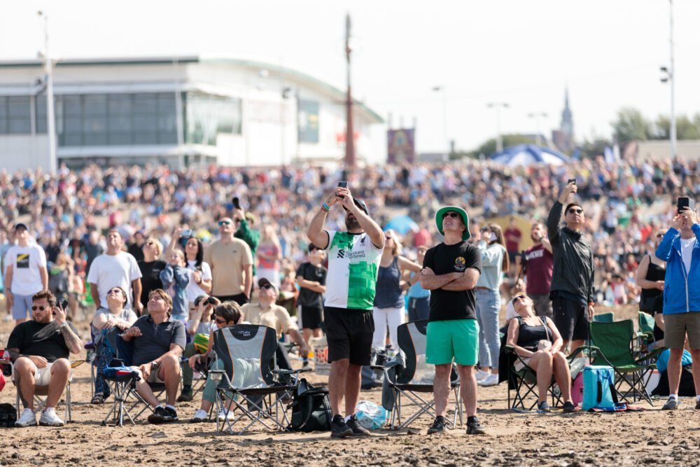 Crowds at Southport Air Show 2023. Credit: Visit Southport