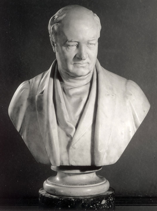 Marble bust of Jesse Hartley by Matthew Noble. Walker Art Gallery collection, WAG 8239. Credit: National Museums Liverpool