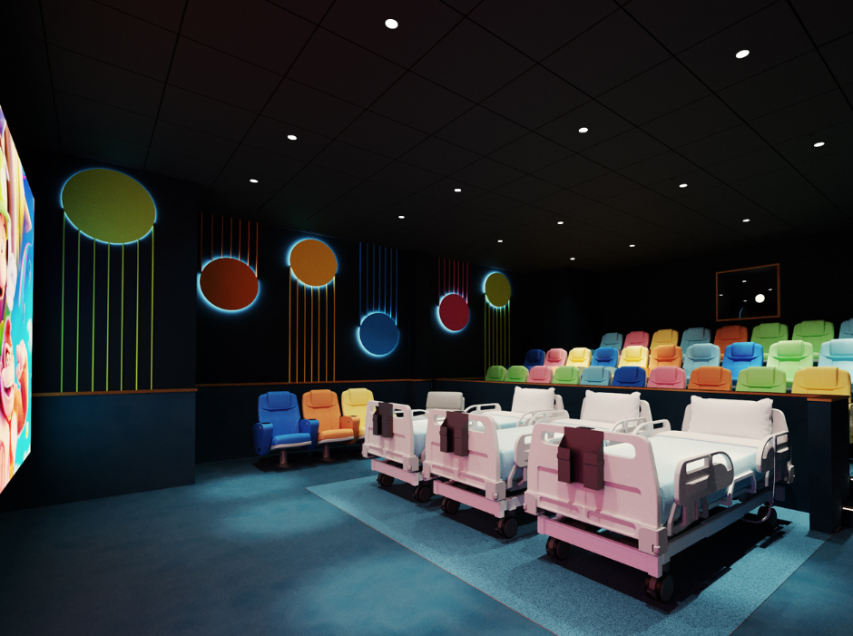 Visualisation of the forthcoming MediCinema at Alder Hey Children's Hospital