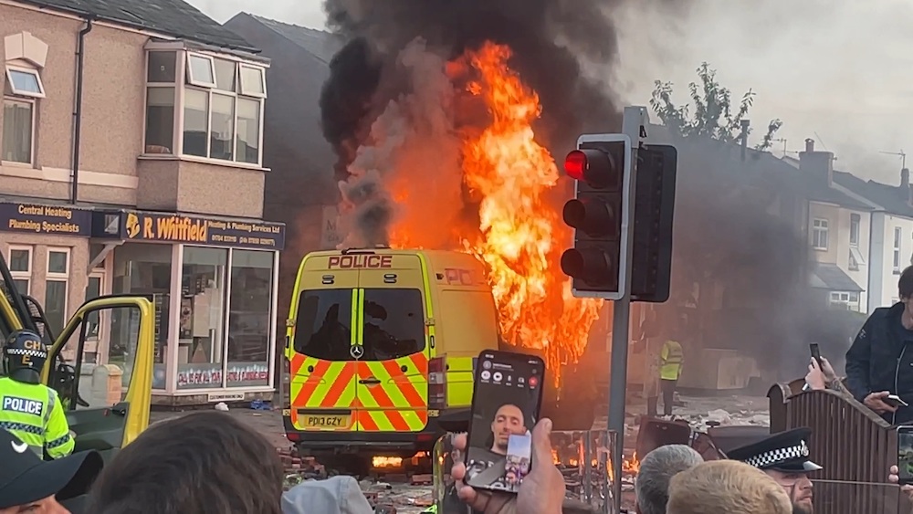 Southport incident. Picture Richard McCarthy/PA