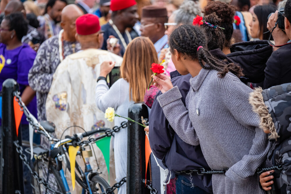 Slavery Remembrance Day 2018. Credit: NML / Pete Carr