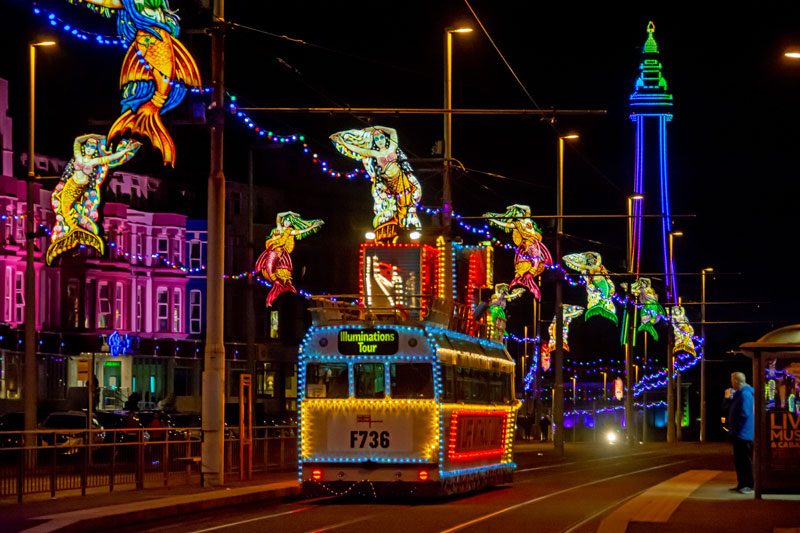 Blackpool Illuminations. Credit: Visit Blackpool / Gary Mitchell