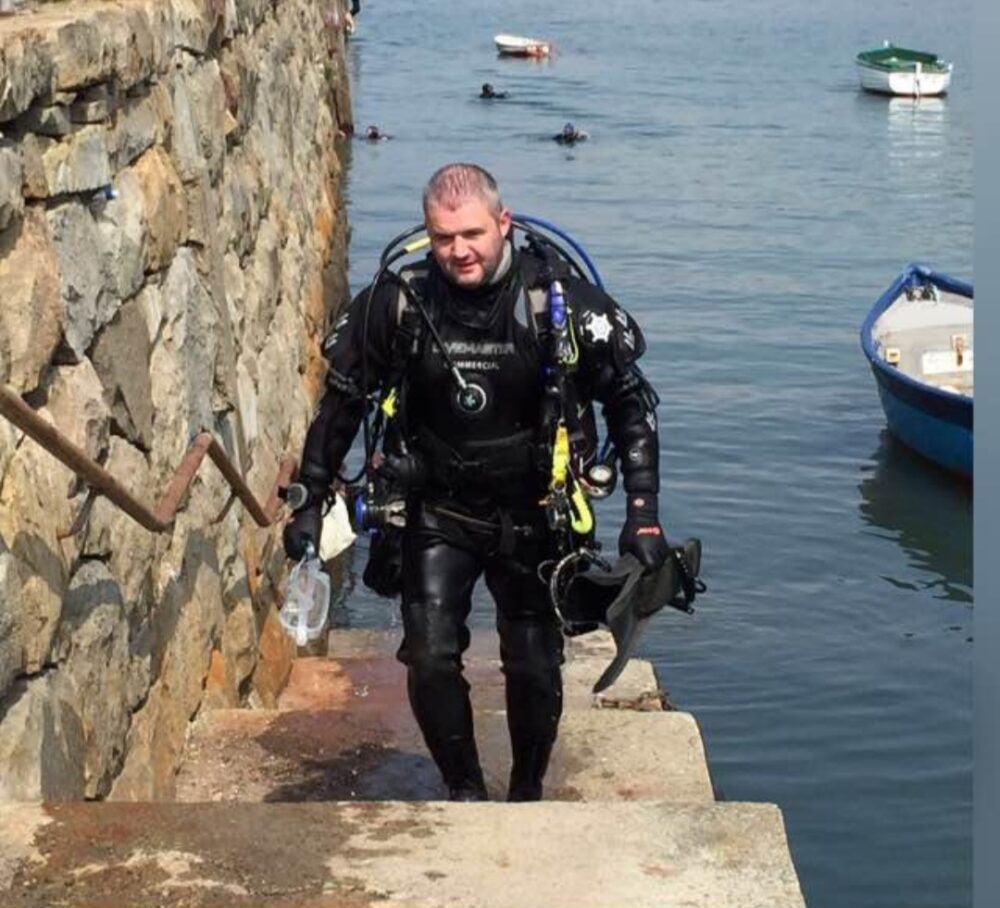 Damian has been scuba diving for more than 20 years