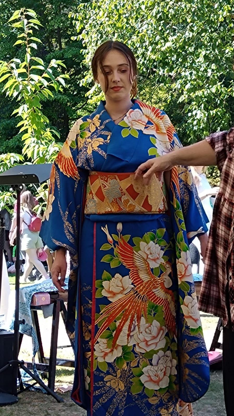 Kimono dressing at Matsuri summer festival. Credit: Japan Society North West