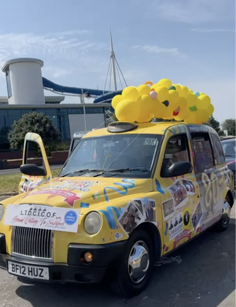 Liverpool Taxi Drivers annual outing to Southport Pleasureland