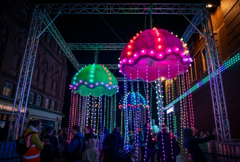 Medusae by Simon Clegg. Credit: Visit Blackpool