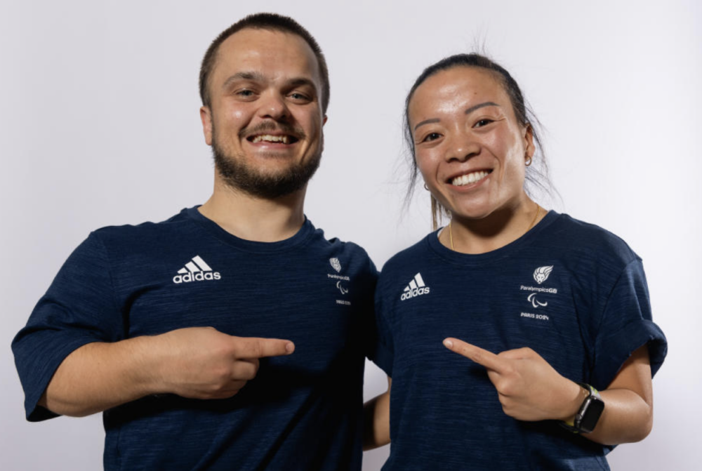 Rachel Choong & Jack Shephard. Credit: Sam Mellish/Paralympics GB