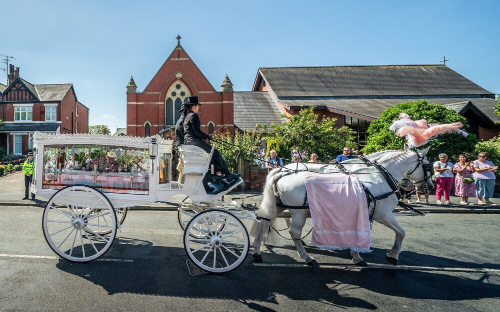 Alice da Silva Aguiar funeral. Image - PA