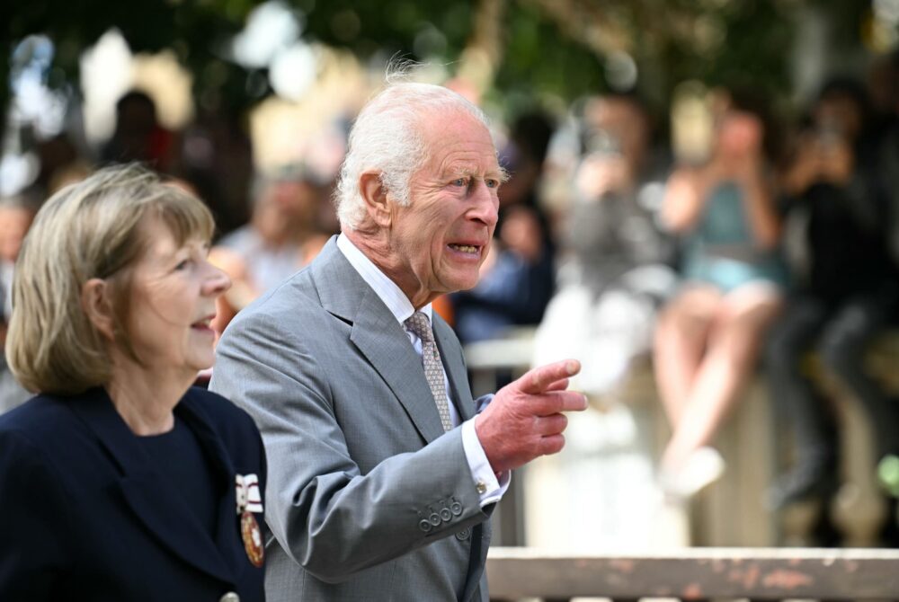 King Charles - Southport. Image: Paul Ellis/PA.