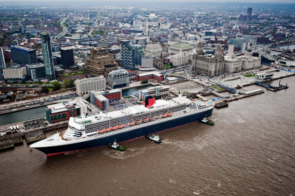 The Cunard Queen Mary 2 is returning to Liverpool next week