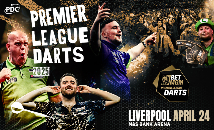 Premier League Darts - M&S Bank Arena - The Guide Liverpool Calendar