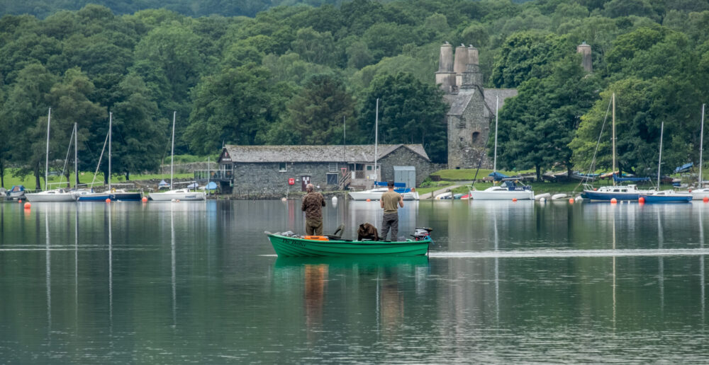 Fishing - Coniston - Lake District. Image: Shutterstock