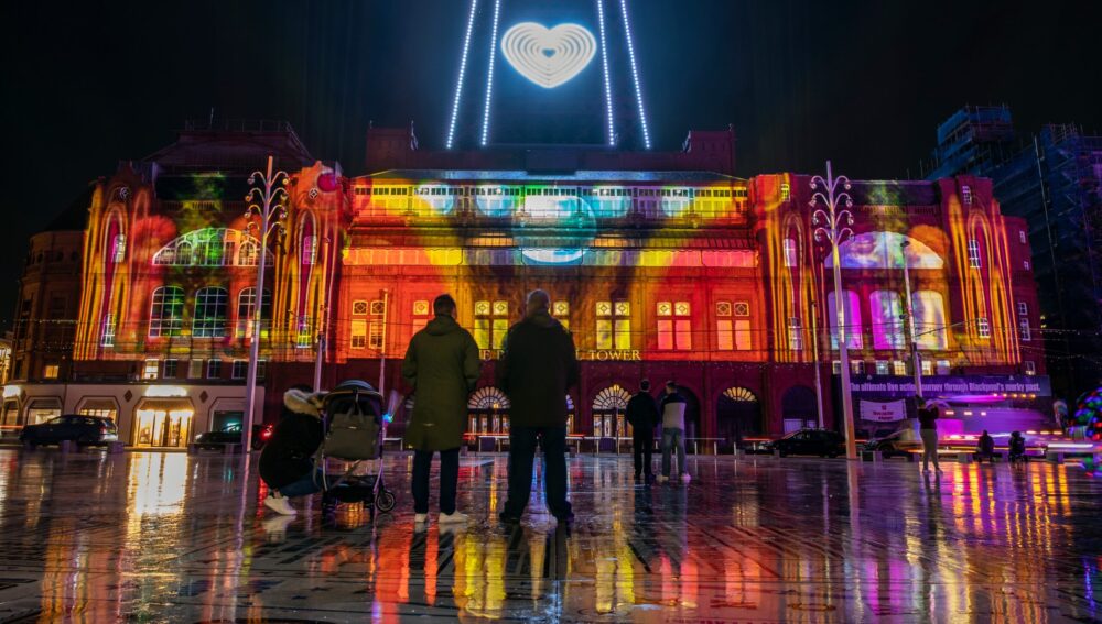 Tower Projections. Credit: Visit Blackpool