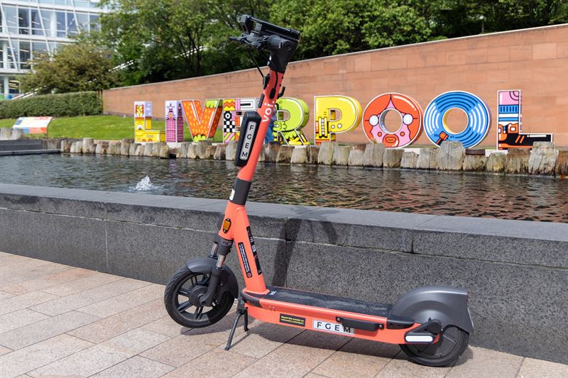 Liverpool Voi e-scooters surpass six million rides saving on carbon ...