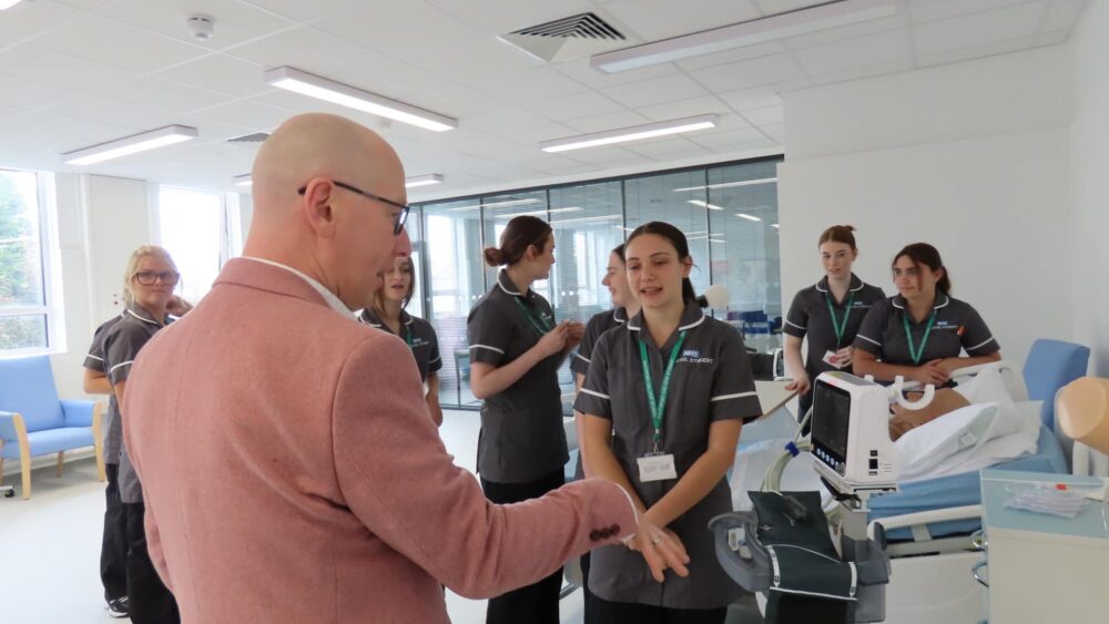 The new Clinical Skills Hub has officially opened at Southport College.