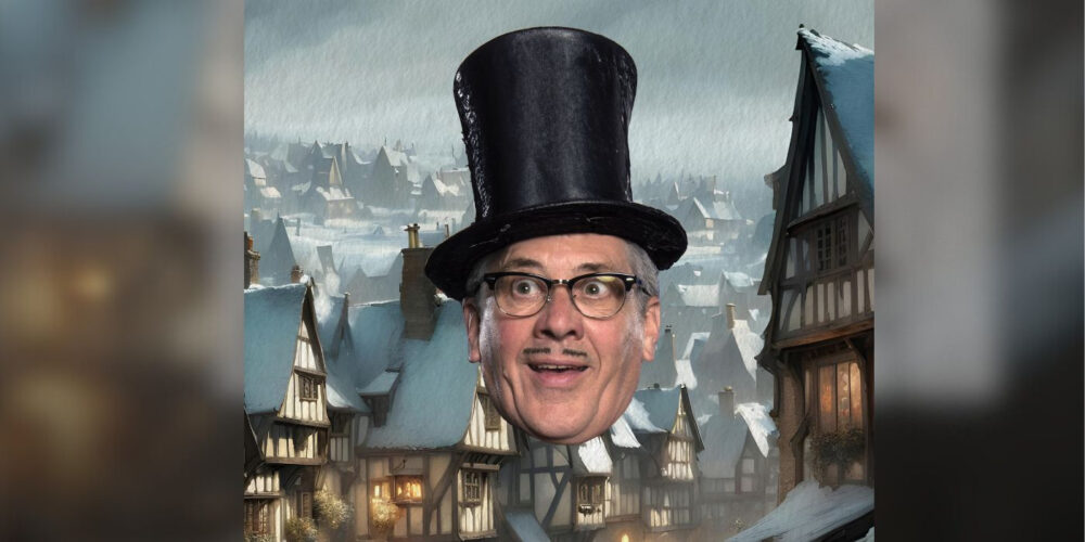 Count Arthur Strong is Charles Dickens in ‘A Christmas Carol’