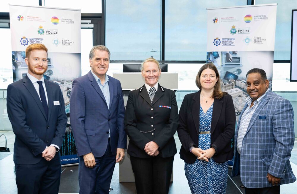 Merseyside Cyber Security Programme launch image.