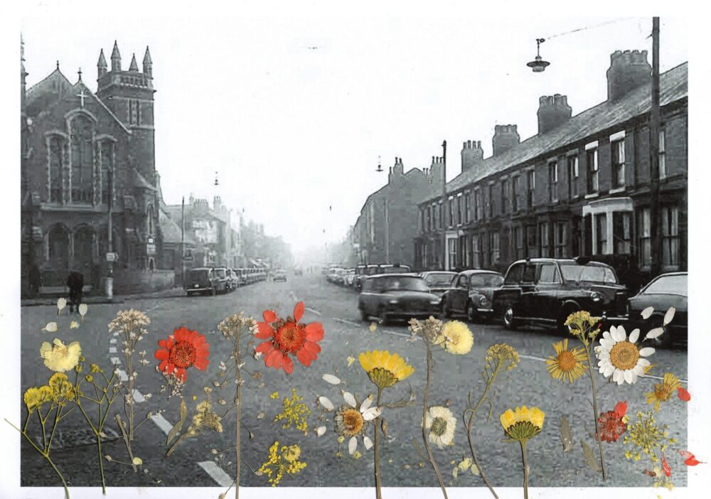 Sue (Liverpool Lighthouse Photography group, People of Anfield project - The Flowers Still Grow. Image provided by Open Eye Gallery