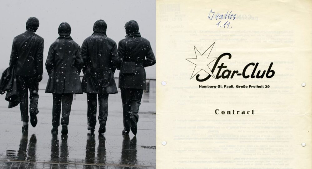 Original contract for Beatles Hamburg residency set to fetch £30k at auction