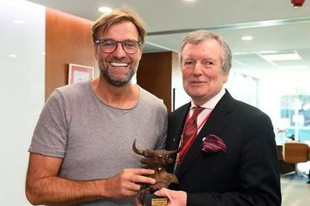 Colin with Jurgen Klopp