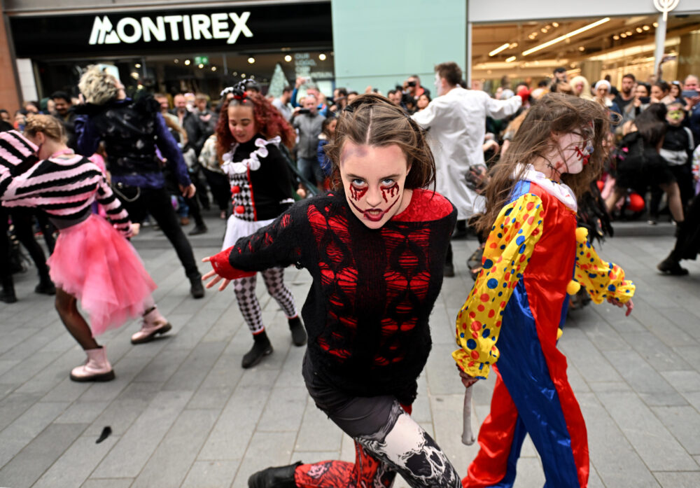 Liverpool One Halloween 2024. Photo by Anthony Devlin Photography © 2024.