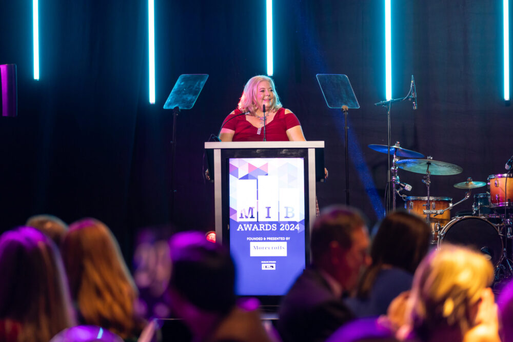 Alison Lobb, Managing Partner of Morecrofts Solicitors, founders of the MIB Awards