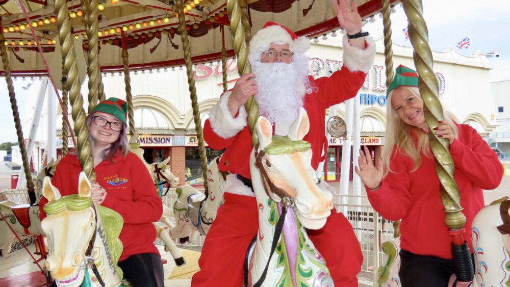 Families are invited to enjoy new Breakfast with Santa events at Silcock's Pier Family Restaurant, Funland and The Carousel in Southport. Photo by Andrew Brown Stand Up For Southport