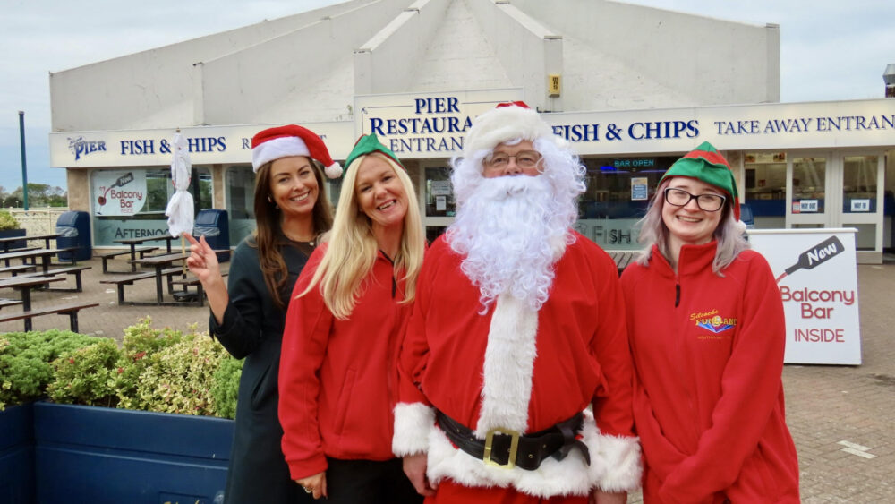 Families are invited to enjoy new Breakfast with Santa events at Silcock's Pier Family Restaurant, Funland and The Carousel in Southport. Photo by Andrew Brown Stand Up For Southport