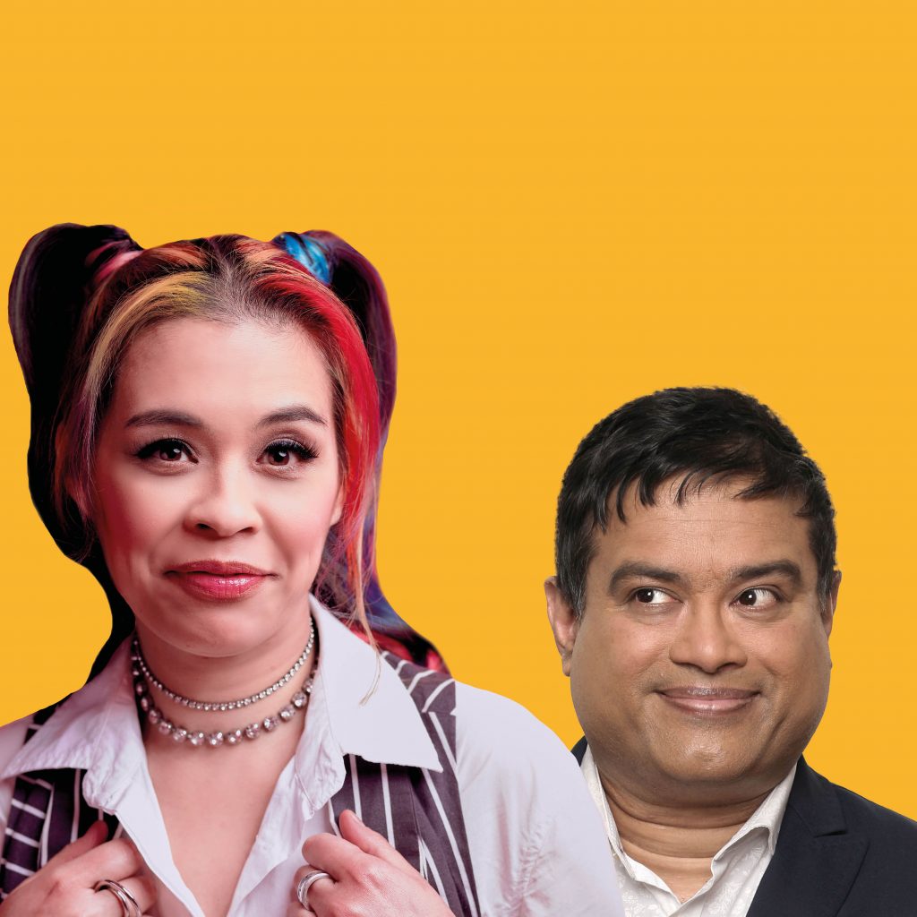 Ria Lina and Paul Sinha - Southport Comedy Festival