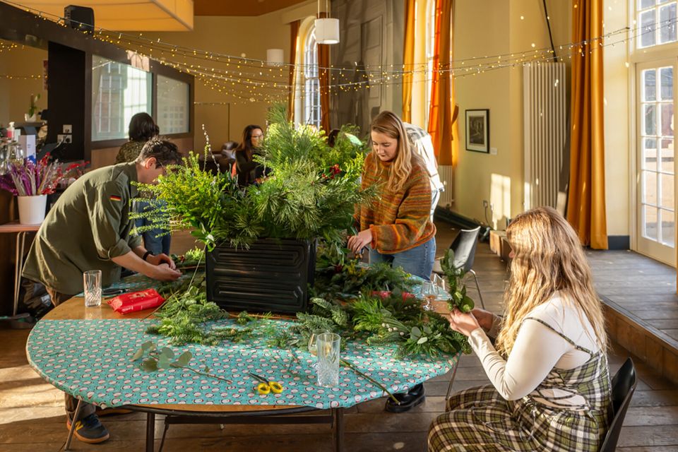 Festive Wreath Workshop at Bluecoat