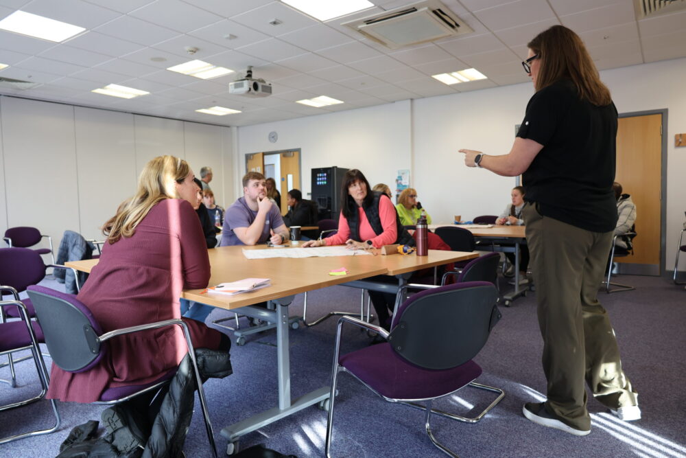 Jane Pepa delivers trauma informed training