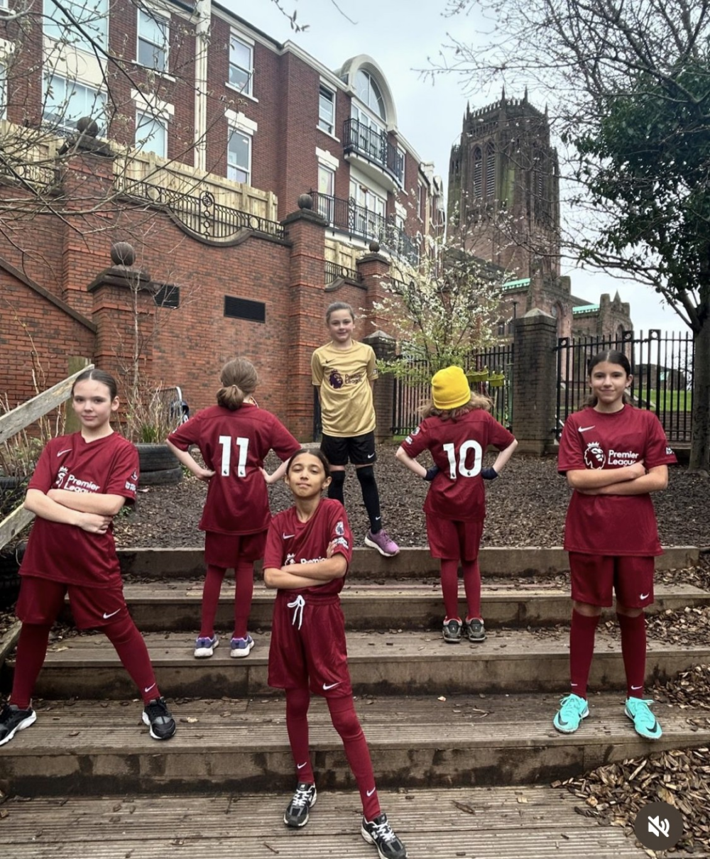 LIPA School Girls Football Team - Liverpool ONE - The Guide Liverpool