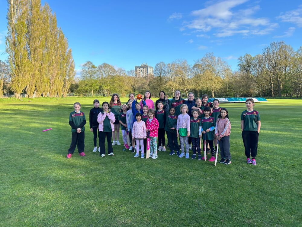 Sefton Park Cricket Girls Team Training