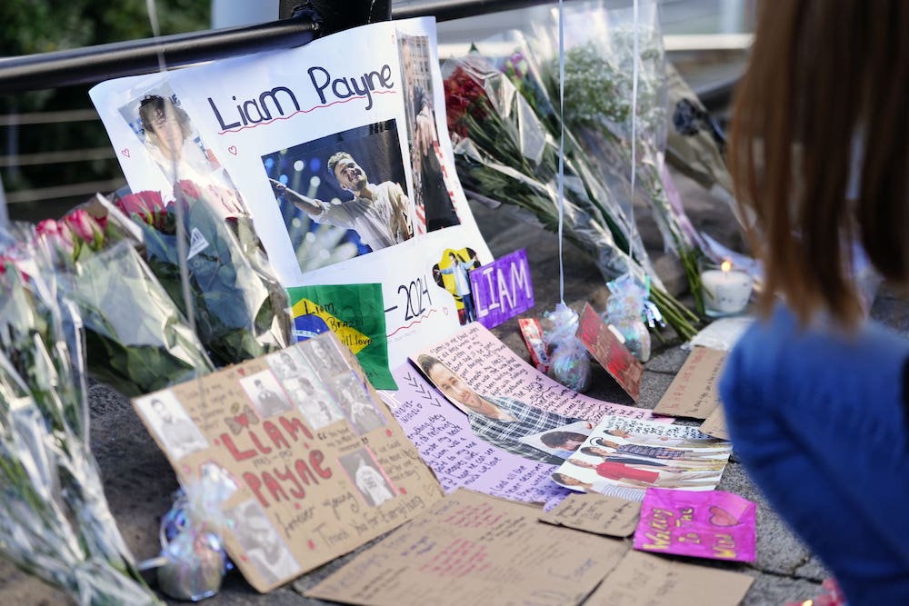 Liam Payne Vigil - Liverpool - The Guide Liverpool