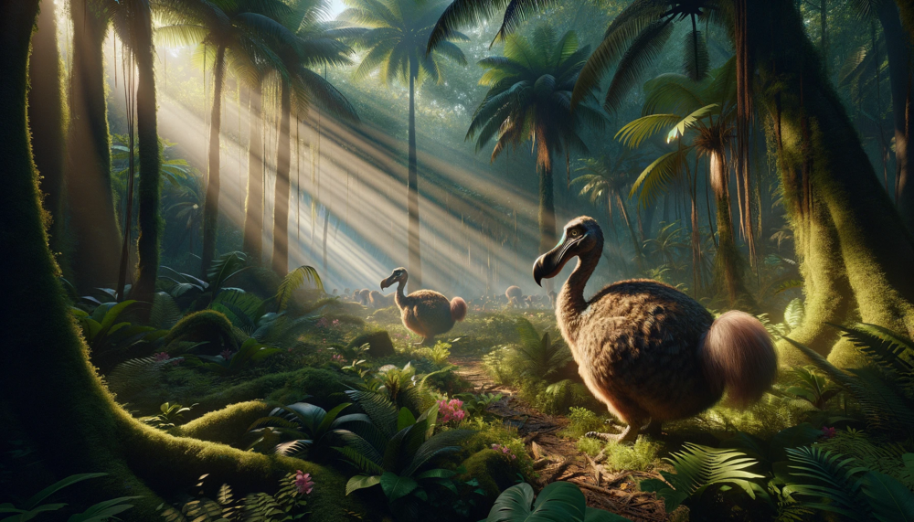 The dodo went extinct some 300 years ago. Credit: Colossal Biosciences/PA.