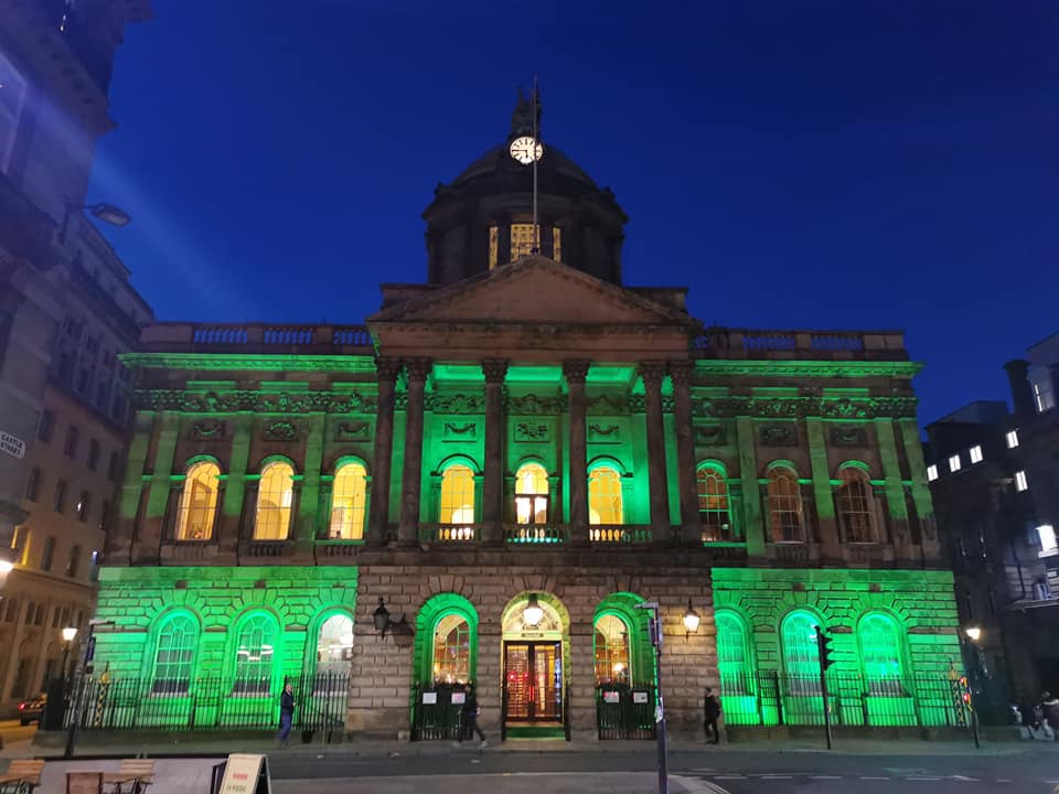 Liverpool Town Hall - Green. Credit: Liverpool City Council