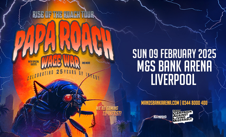 Papa Roach - M&S Bank Arena - The Guide Liverpool Calendar