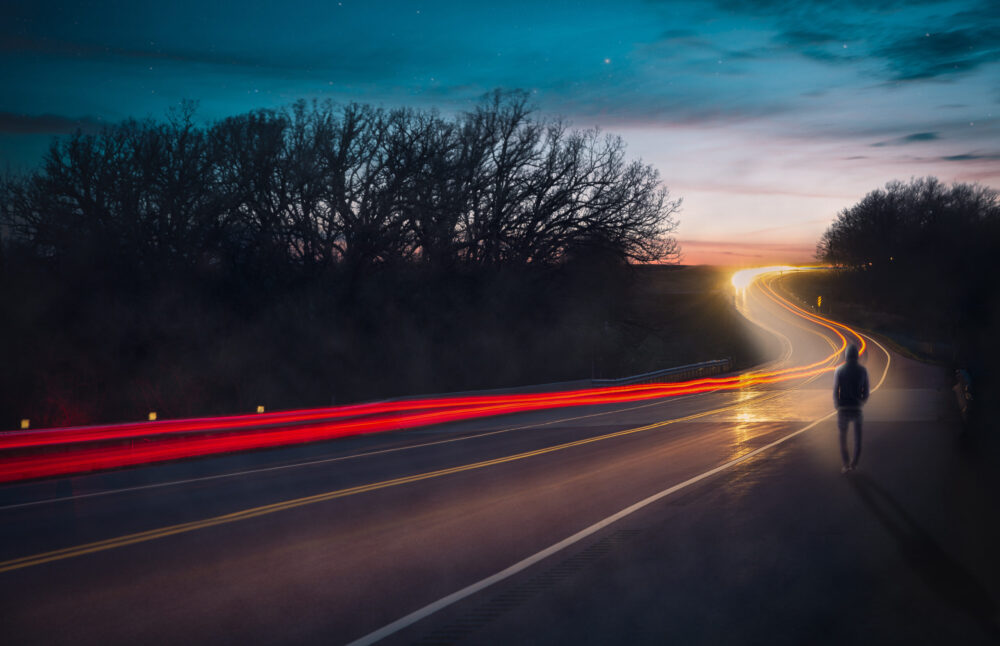 Hitchhiker. Credit: Shutterstock