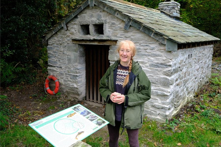 Pam Mills at the Fish House in Rusland. Credit: Lake District National Park