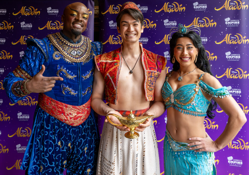 Disney's Aladdin in Liverpool. Credit: Brian Roberts