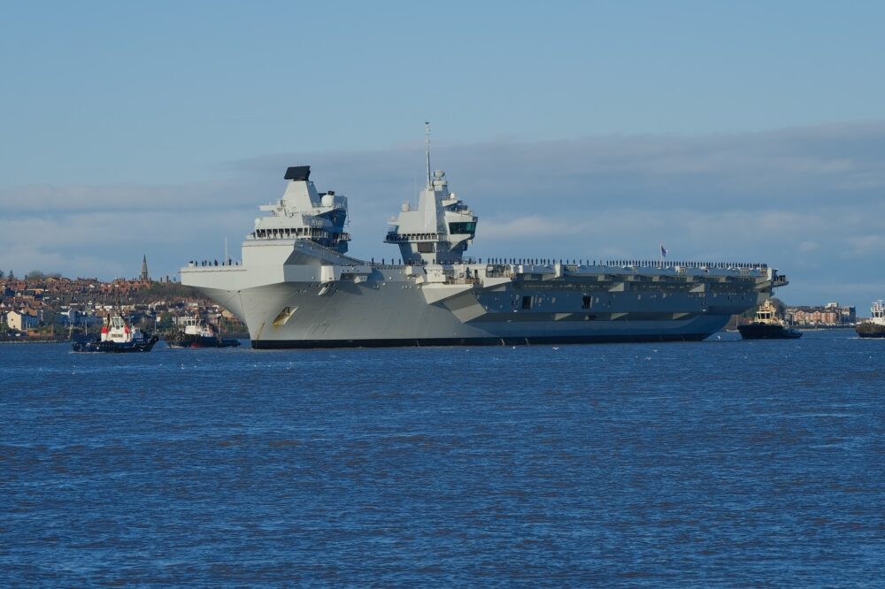 HMS Prince of Wales - Mersey