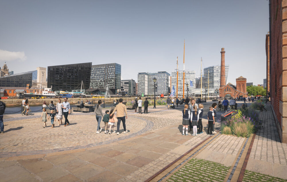 Royal Albert Dock - Planned Green Spaces